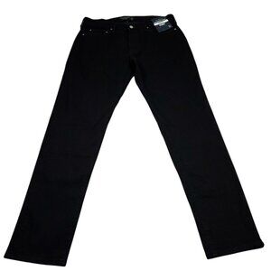 Abercrombie A&F Signature Stretch Athletic Skinny Jeans Men's Size 33 x 32 Black